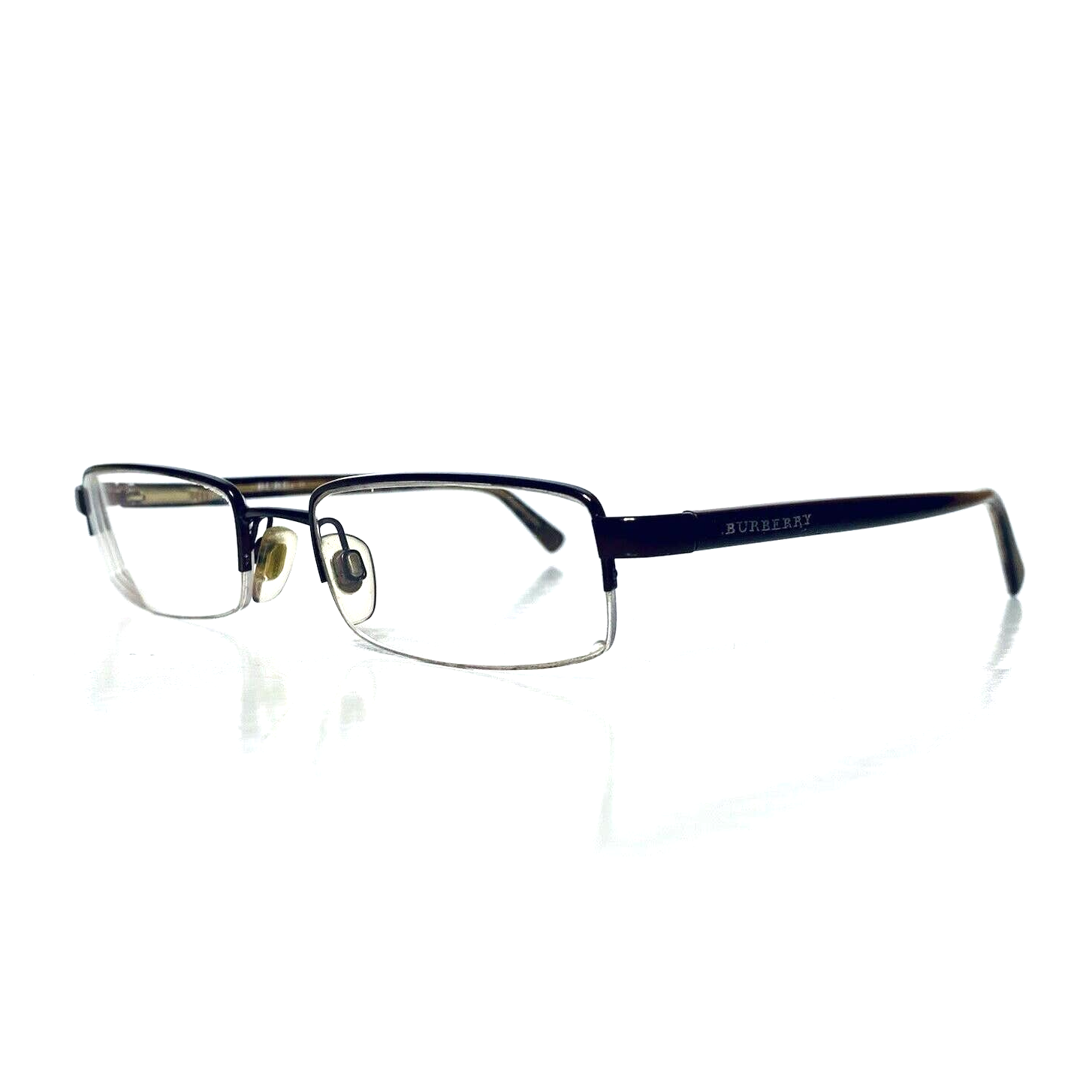 Burberry Brown Rectangular Glasses
